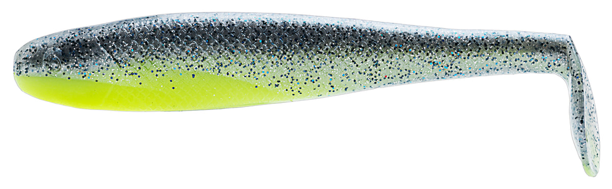 4 Inch Paddle Tail Swimbaits 4 Pack - Saltwater & Freshwater Lure Set
