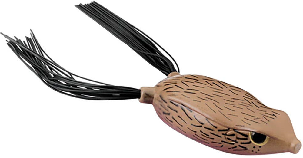 Topwater Bass Frog 2.5 Inch Hollow Body Lure for Heavy Cover & Open Water