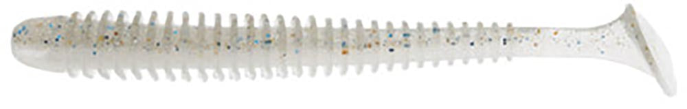 Keitech 4-Inch Soft Paddletail Swimbait - Realistic Fishing Lure Pack of 8