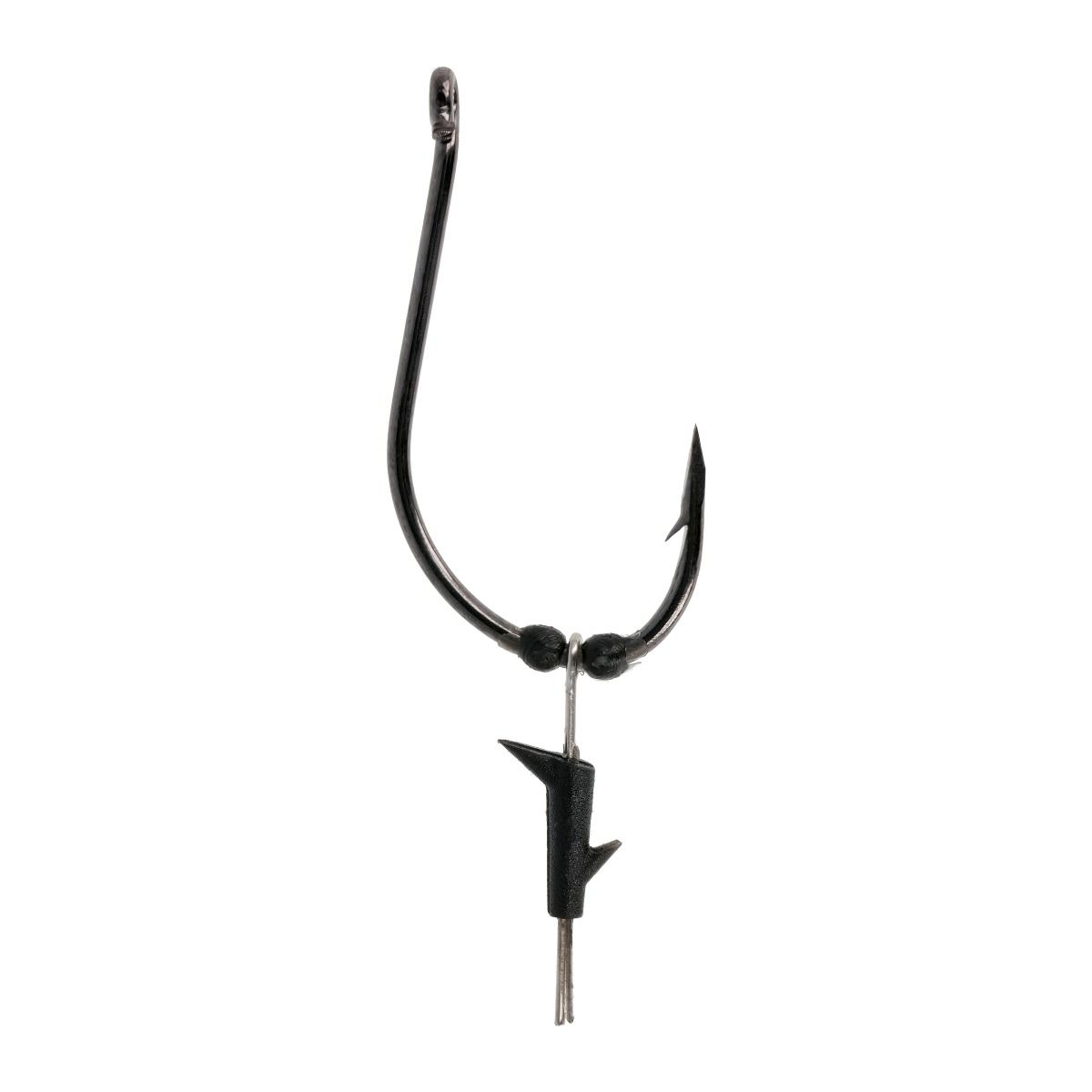 Drop Shot Fishing Hook with Adjustable Keeper - Multiple Sizes