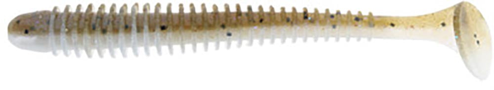 Keitech 4-Inch Soft Paddletail Swimbait - Realistic Fishing Lure Pack of 8