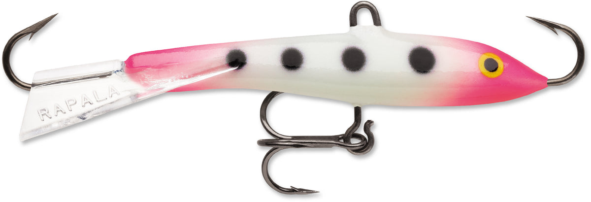 Ice Fishing Jigging Rap W9 3.5-Inch Hard Lures for Ice & Open Water
