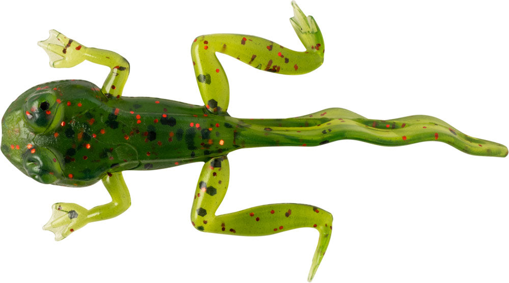 Soft Plastic Toad Kit - 2.5 Inch Lifelike Bass Bait, Multiple Colors