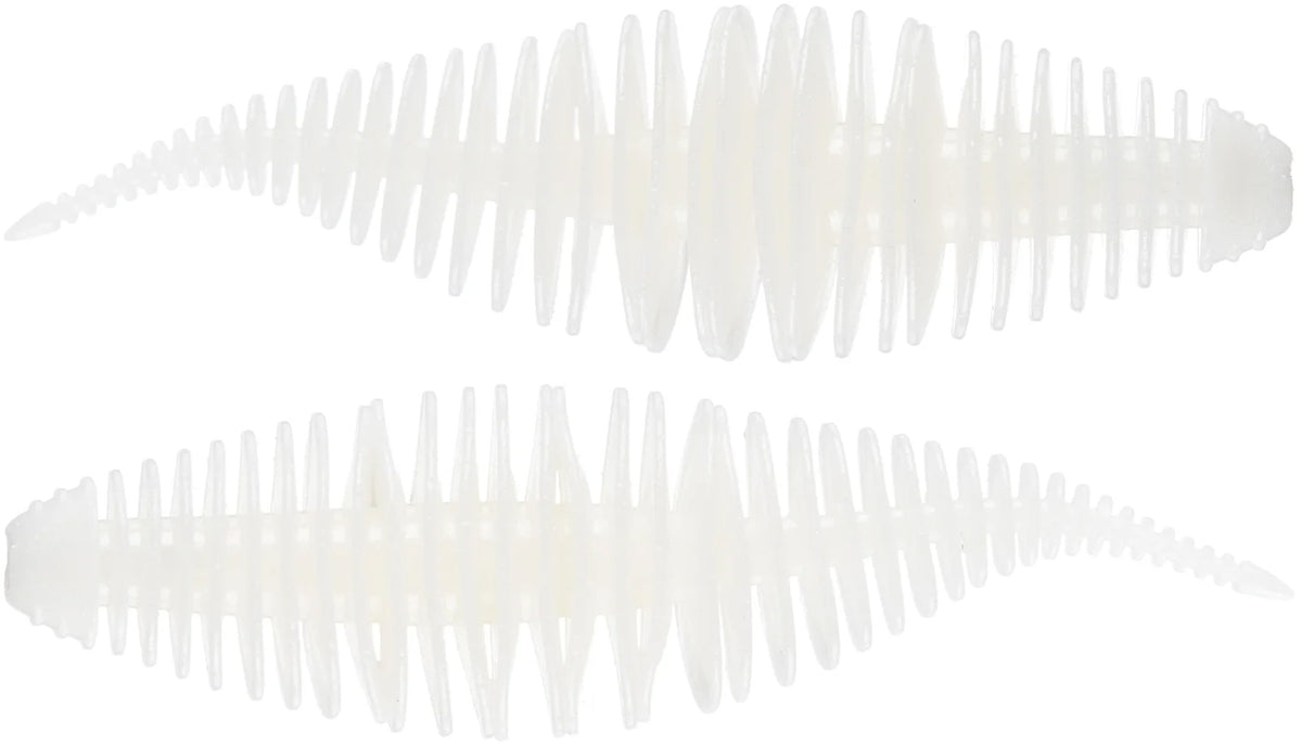 Fishing Soft Plastic Bait 3.8 Inch Bellows Shad for Jigs & Trailers