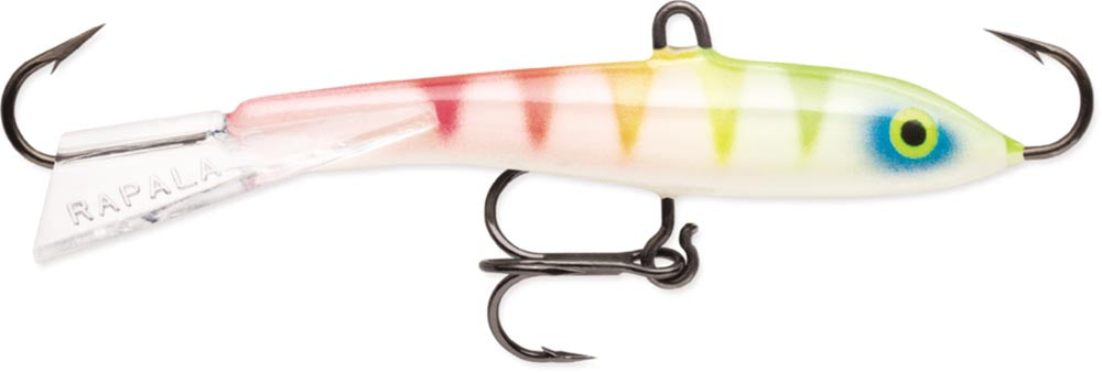 Ice Fishing Jigging Rap W9 3.5-Inch Hard Lures for Ice & Open Water