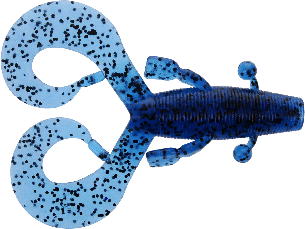 4 Inch Soft Plastic Creature Bait with Curly Legs for Fishing - Multiple Colors
