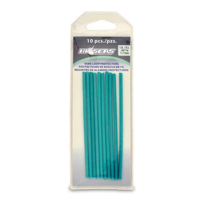 Spring Wire Loop Protectors for Fishing Leaders - Corrosion-Resistant Steel