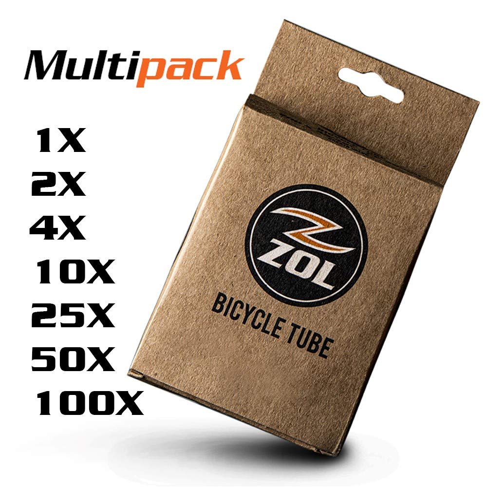 700x28C Bicycle Inner Tube with Presta Valve - Multiple Pack Sizes