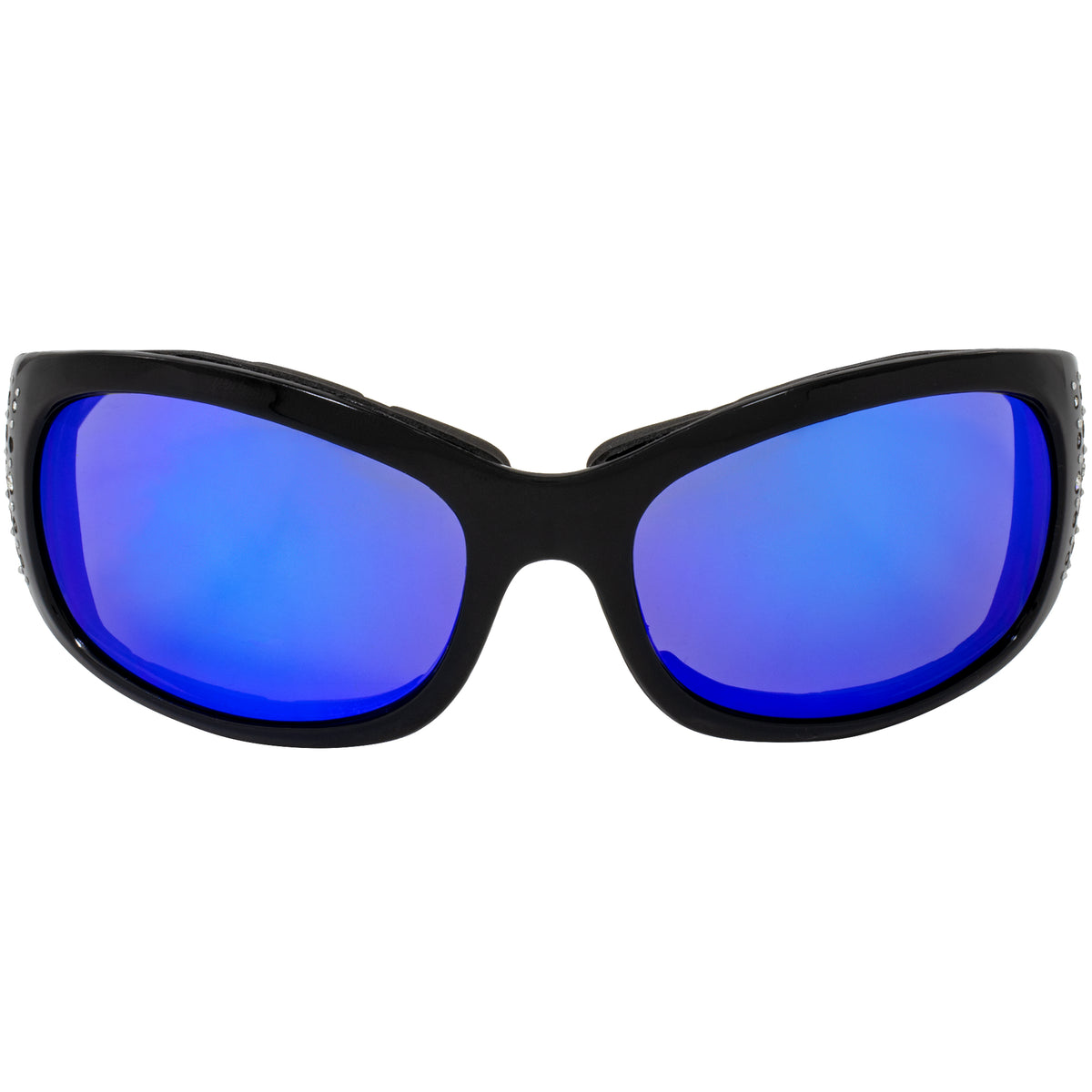 Women's Motorcycle Riding Glasses with Foam Padding and Smoke Lens
