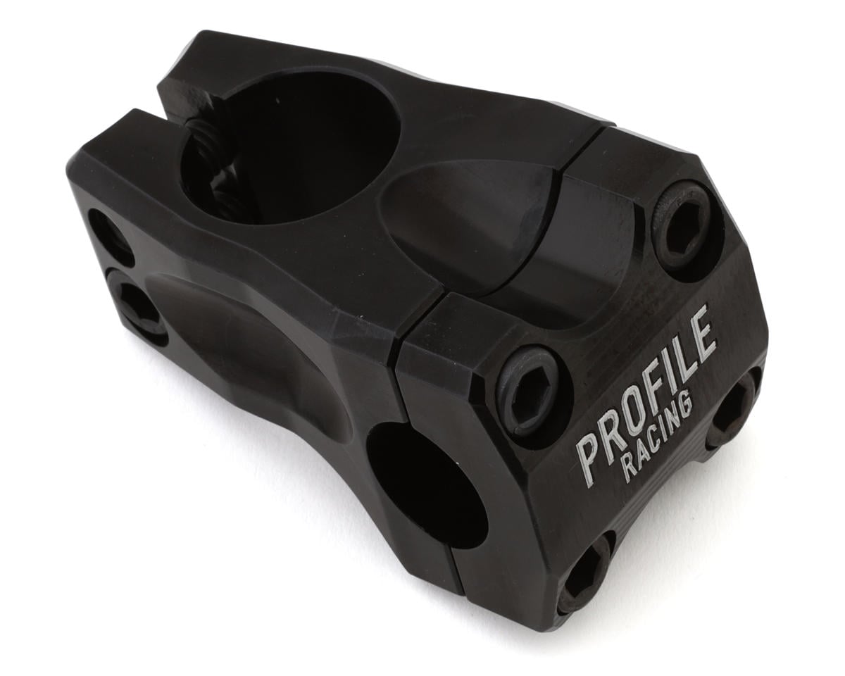 Bicycle Stem - CNC Machined Front Load BMX Part, Multiple Lengths, Black