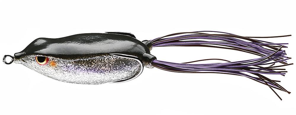 Topwater Bass Frog 2.5 Inch Hollow Body Lure for Heavy Cover & Open Water