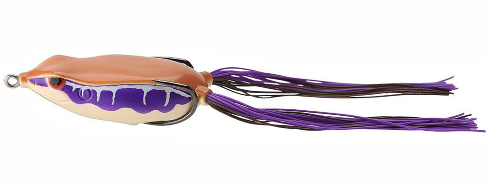 Topwater Bass Frog 2.5 Inch Hollow Body Lure for Heavy Cover & Open Water