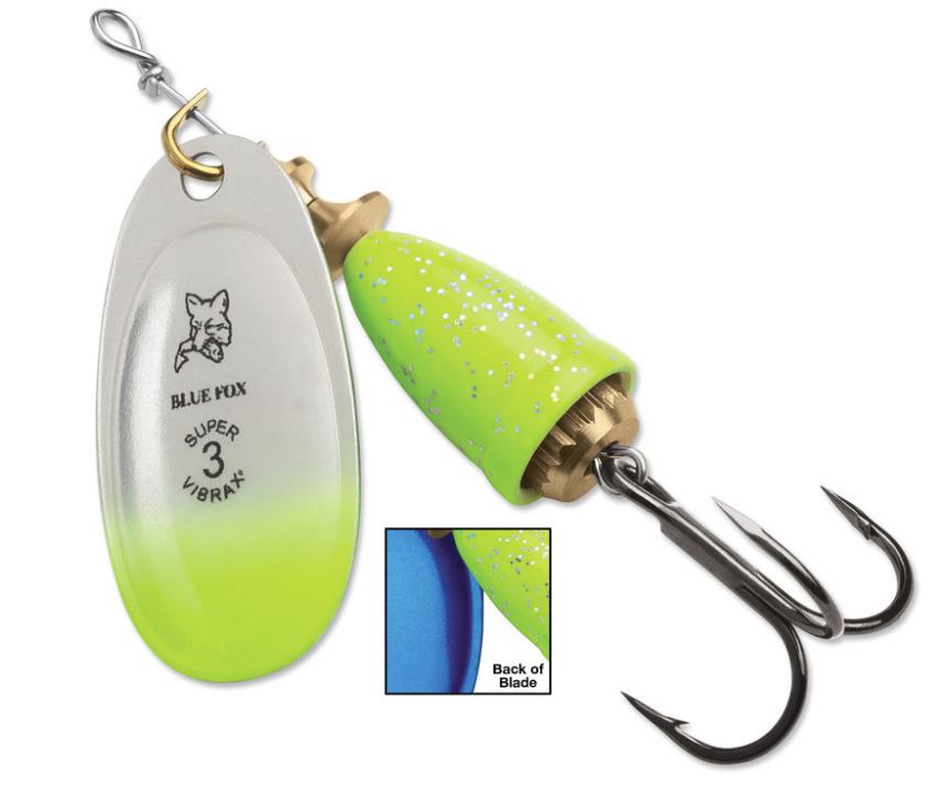 Inline Fishing Spinner - Vibrant Color Varieties for Trout & Salmon