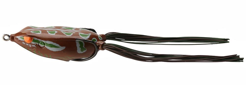 Topwater Bass Frog 2.5 Inch Hollow Body Lure for Heavy Cover & Open Water