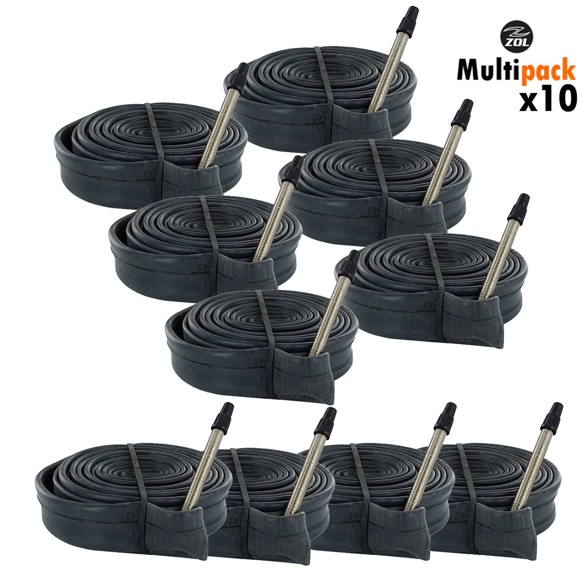 700x28C Bicycle Inner Tube with Presta Valve - Multiple Pack Sizes