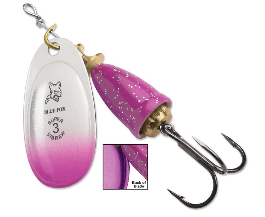 Inline Fishing Spinner - Vibrant Color Varieties for Trout & Salmon