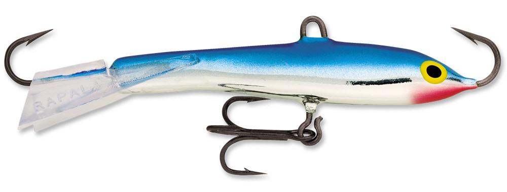 Ice Fishing Jigging Rap W9 3.5-Inch Hard Lures for Ice & Open Water