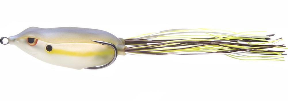 Topwater Bass Frog 2.5 Inch Hollow Body Lure for Heavy Cover & Open Water
