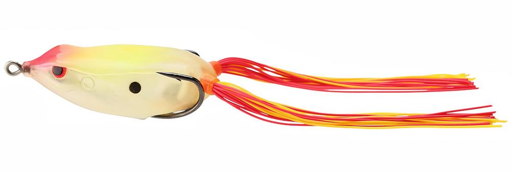 Topwater Bass Frog 2.5 Inch Hollow Body Lure for Heavy Cover & Open Water