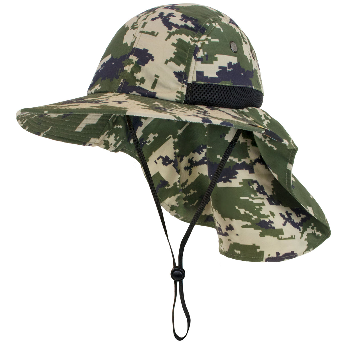 Wide Brim Sun Hat UV Protection Bucket Hat for Hiking Camping Fishing Men