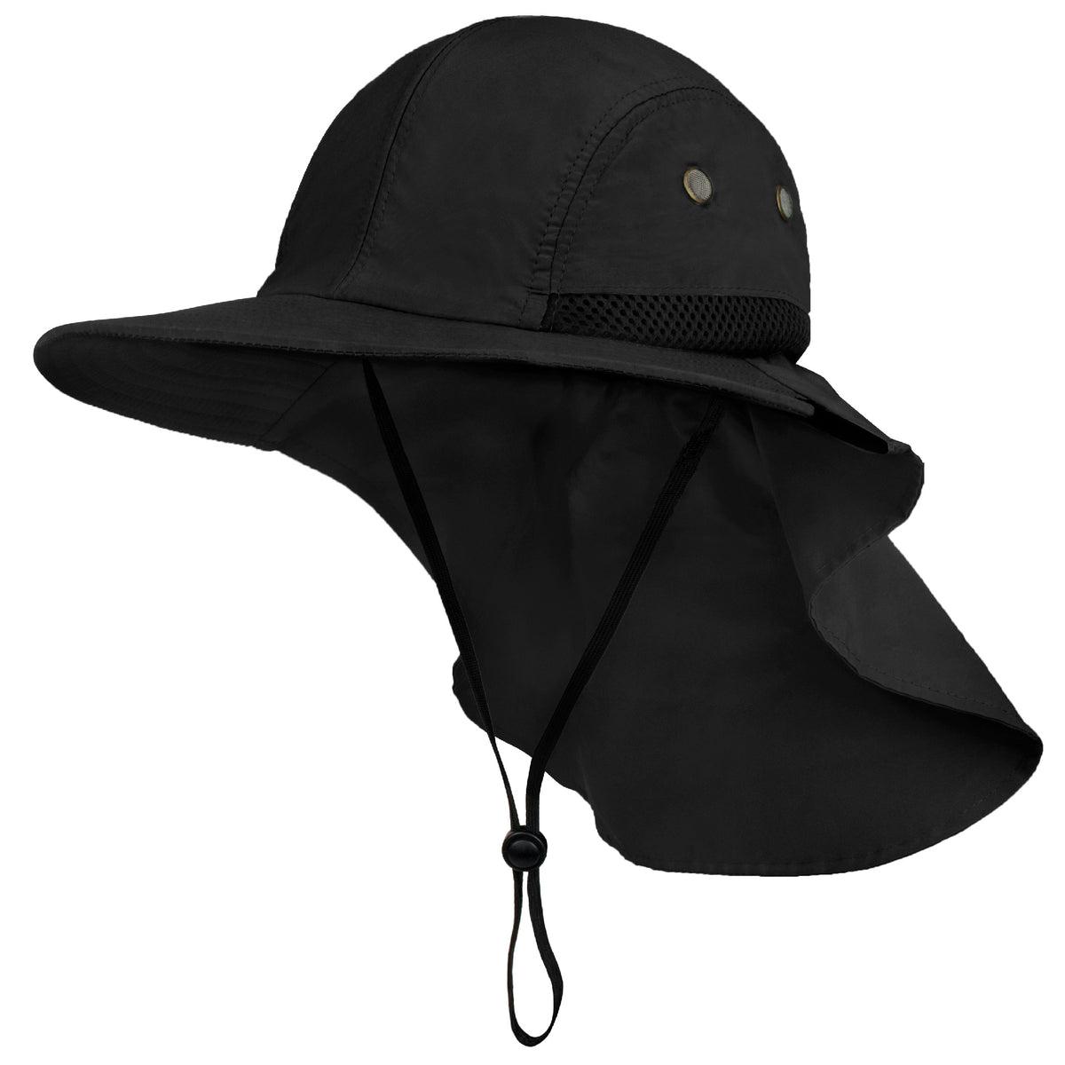 Wide Brim Sun Hat UV Protection Bucket Hat for Hiking Camping Fishing Men