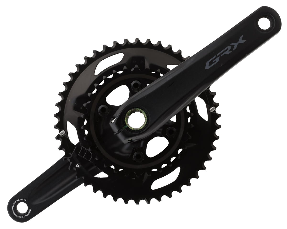 Shimano Gravel Bike Crankset 2x11 Speed Hollowtech II 46-30T, Multiple Lengths