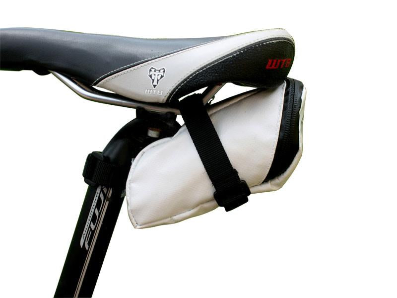 Waterproof Bike Saddle Bag for Mountain and Road Cycling - Durable PVC Storage Case