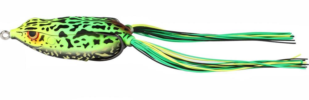 Topwater Bass Frog 2.5 Inch Hollow Body Lure for Heavy Cover & Open Water