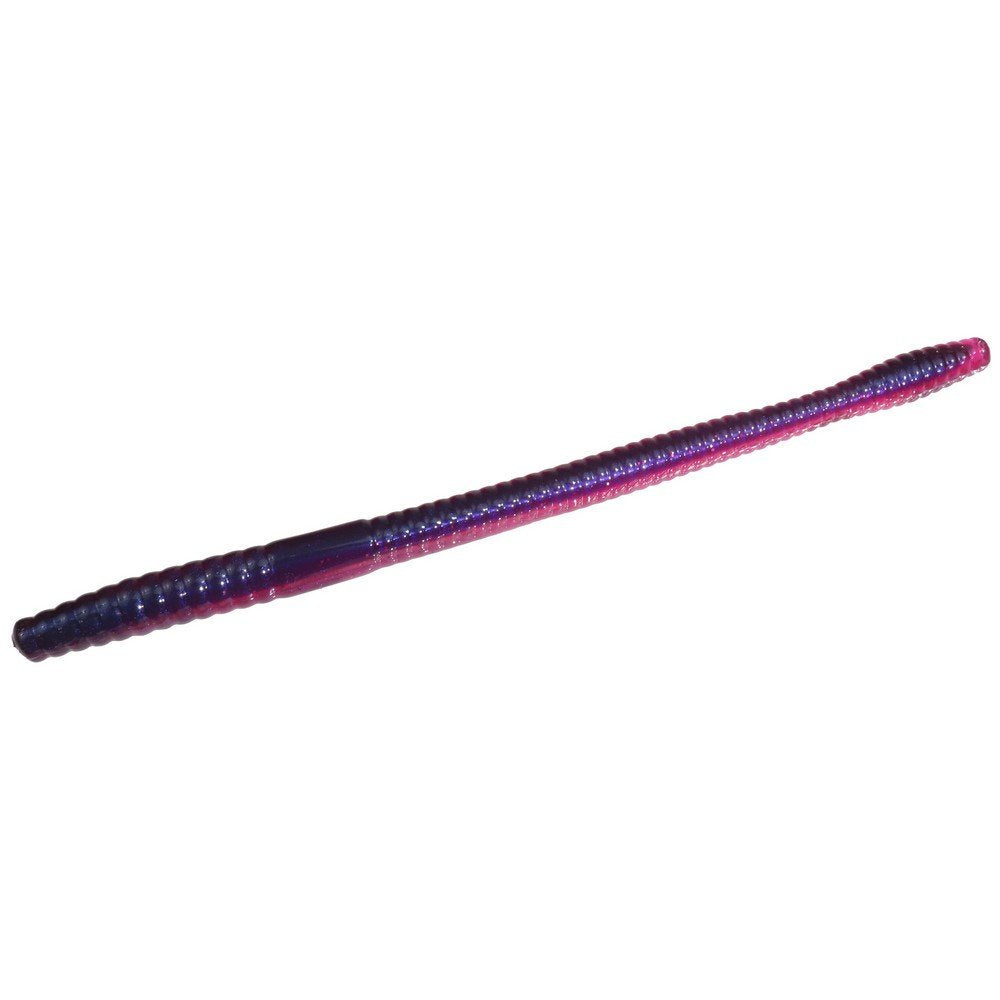 Soft Plastic Worm Fishing Lure 7 Inch 8 Pack - Multiple Colors