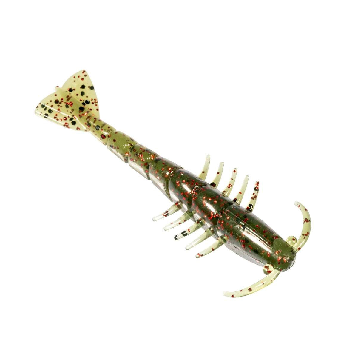 Saltwater Soft Plastic Shrimp Baits for Inshore Fishing - 6 Pack
