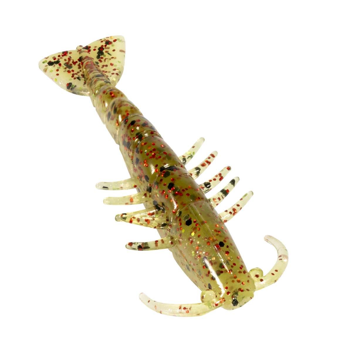 Saltwater Soft Plastic Shrimp Baits for Inshore Fishing - 6 Pack