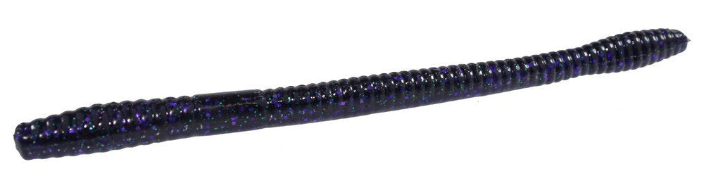 Soft Plastic Worm Fishing Lure 7 Inch 8 Pack - Multiple Colors