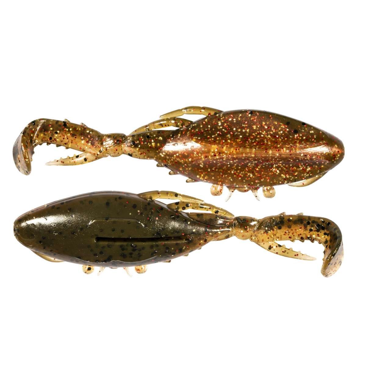 Saltwater Redfish Bait Crabs 3.5" 3 Pack - Lifelike Soft Plastic Fishing Lures