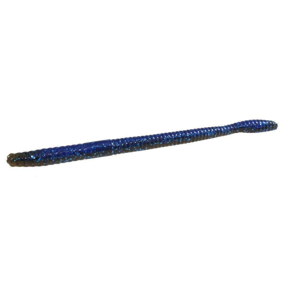 Soft Plastic Worm Fishing Lure 7 Inch 8 Pack - Multiple Colors