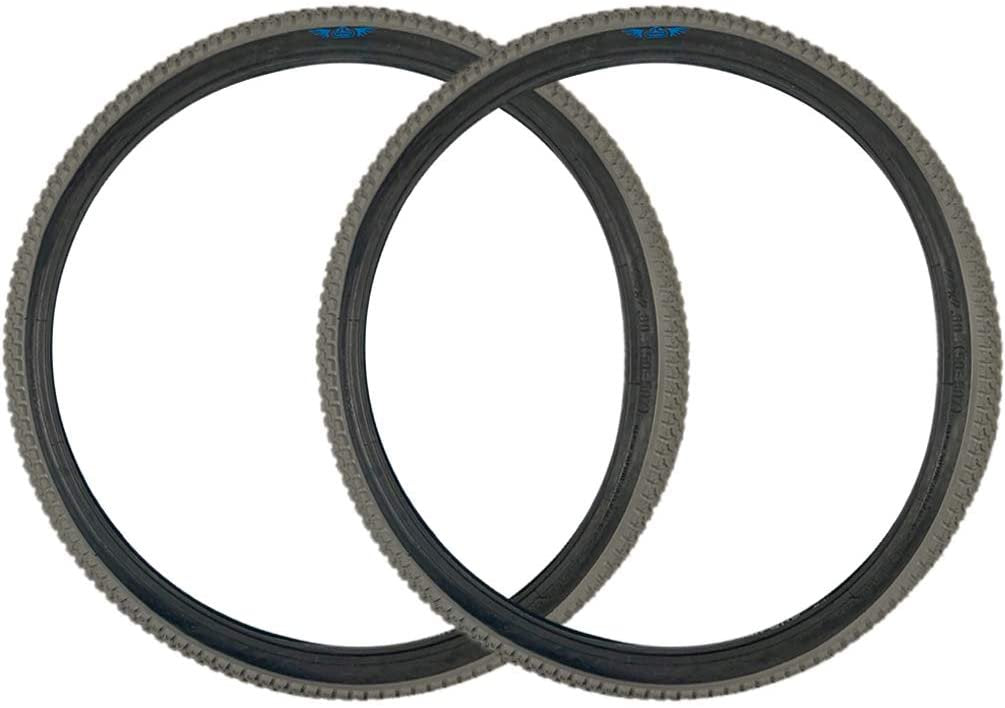BMX Bike Tire Pair 26x2.0 Clincher Replacement Tires for Dirt & Street Riding
