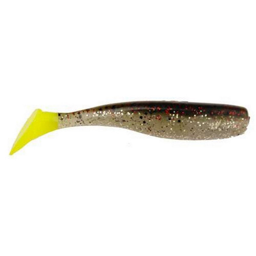 3-Inch Shad Tail Fishing Lure - Multiple Colors for Freshwater & Saltwater Fishing