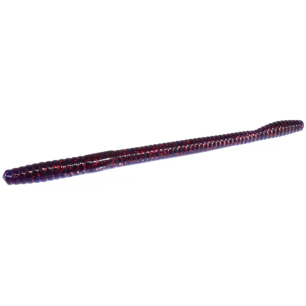 Soft Plastic Worm Fishing Lure 7 Inch 8 Pack - Multiple Colors