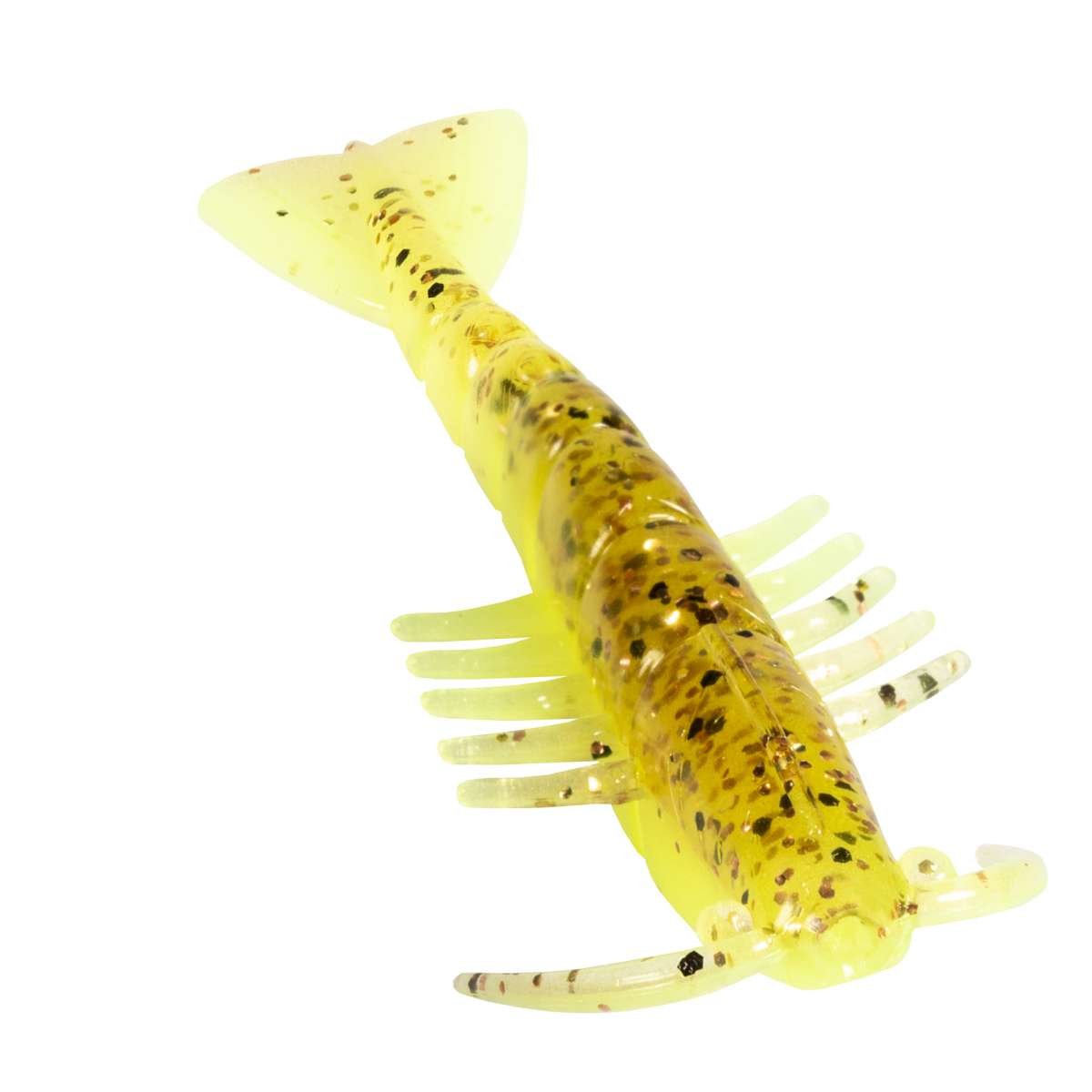 Saltwater Soft Plastic Shrimp Baits for Inshore Fishing - 6 Pack