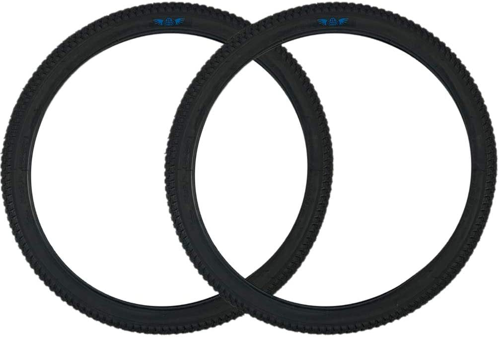BMX Bike Tire Pair 26x2.0 Clincher Replacement Tires for Dirt & Street Riding