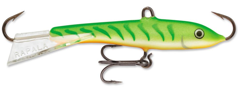 Ice Fishing Jigging Rap W9 3.5-Inch Hard Lures for Ice & Open Water