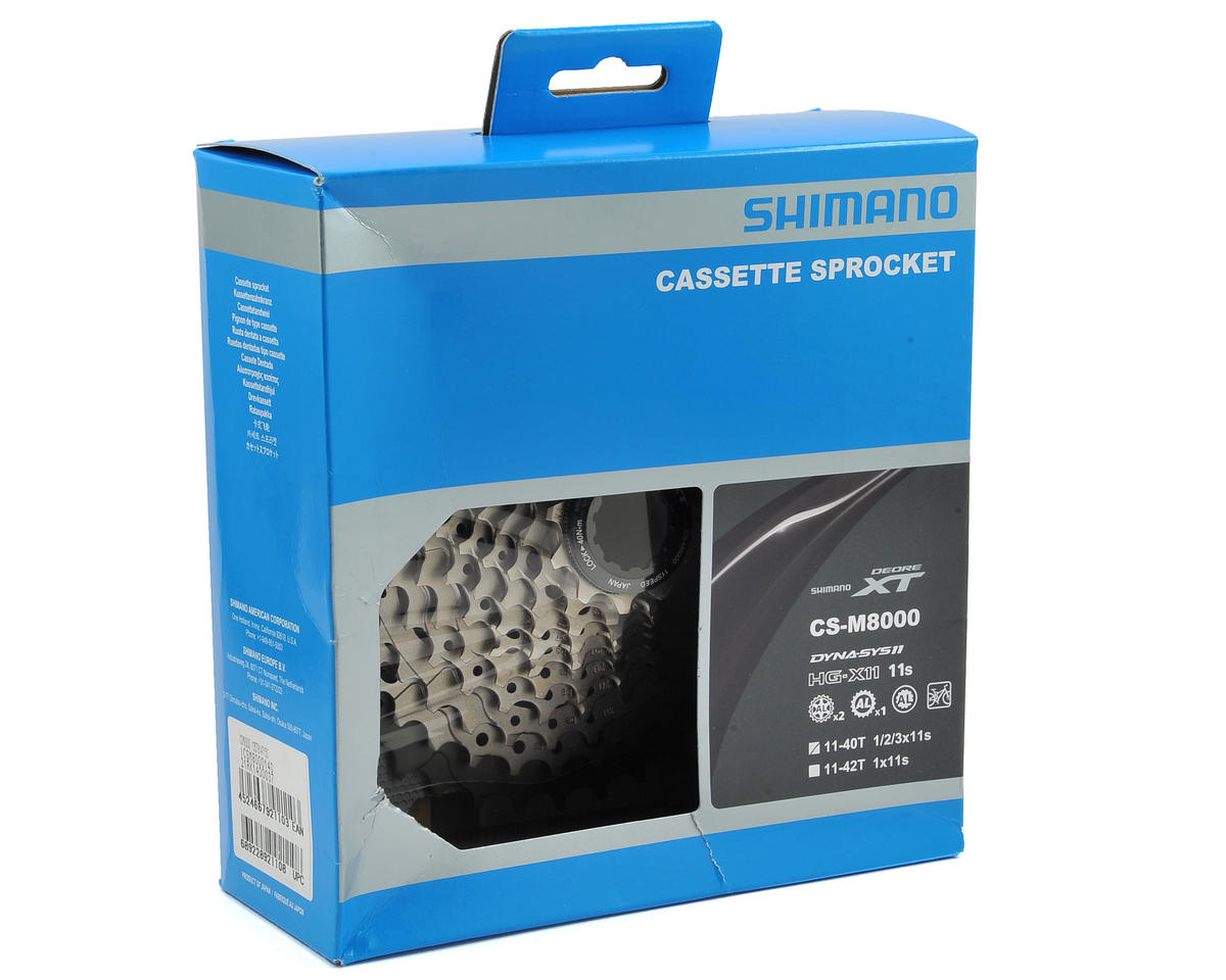 Shimano Deore XT 11-Speed Bicycle Cassette - Multiple Gear Ratios Available