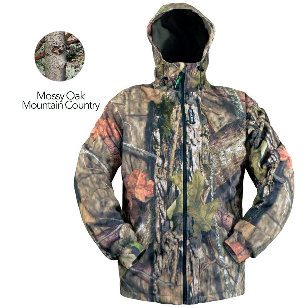 Waterproof Windproof Midweight Jacket for Men - Adirondack Style