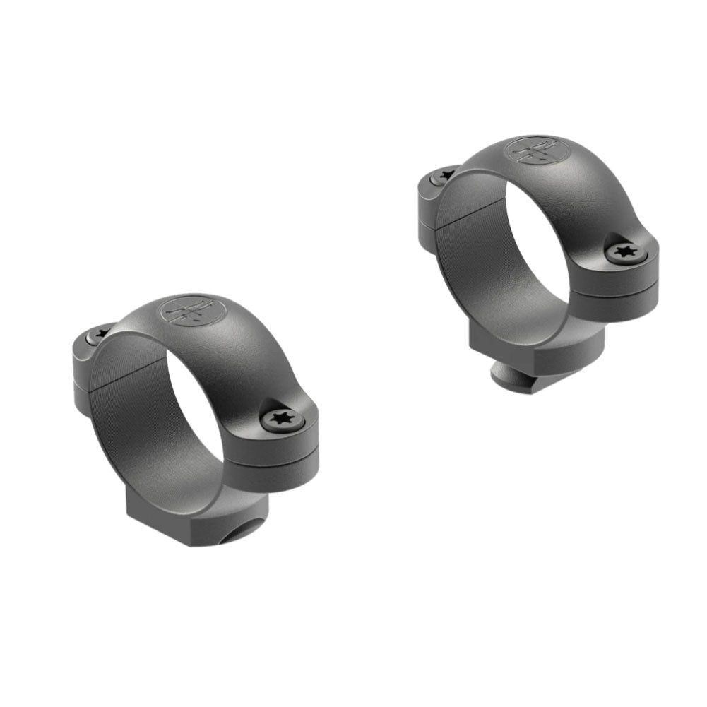 Scope Mounting Rings for Rifles with 1-Inch Diameter - Steel, Durable, Two-Screw Design