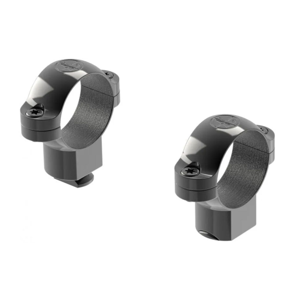 Scope Mounting Rings for Rifles with 1-Inch Diameter - Steel, Durable, Two-Screw Design