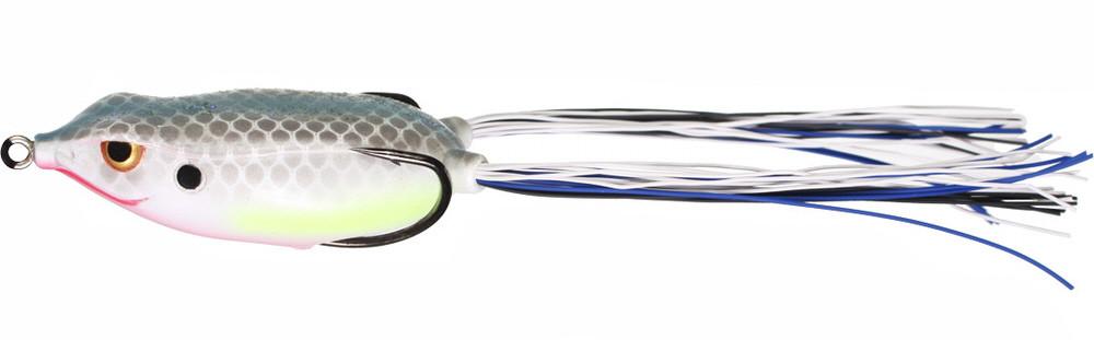 Topwater Bass Frog 2.5 Inch Hollow Body Lure for Heavy Cover & Open Water