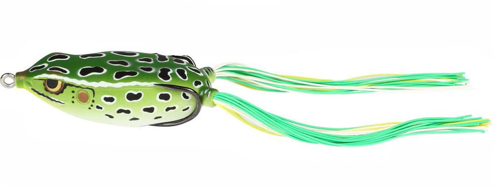 Topwater Bass Frog 2.5 Inch Hollow Body Lure for Heavy Cover & Open Water