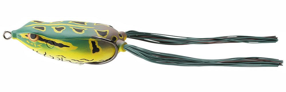 Topwater Bass Frog 2.5 Inch Hollow Body Lure for Heavy Cover & Open Water