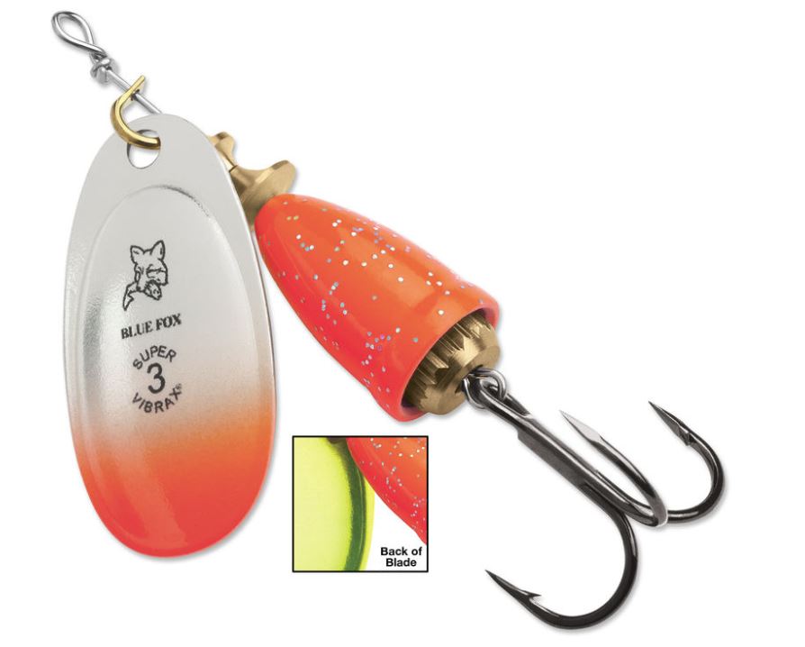 Inline Fishing Spinner - Vibrant Color Varieties for Trout & Salmon