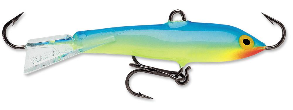 Ice Fishing Jigging Rap W9 3.5-Inch Hard Lures for Ice & Open Water
