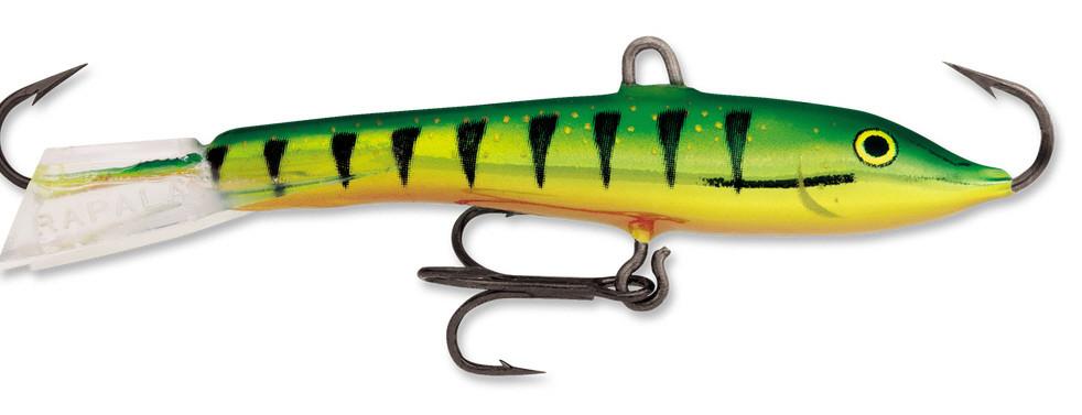 Ice Fishing Jigging Rap W9 3.5-Inch Hard Lures for Ice & Open Water